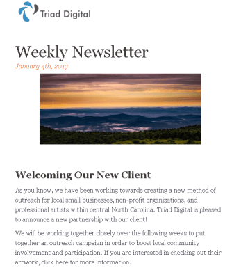 newslettersample1